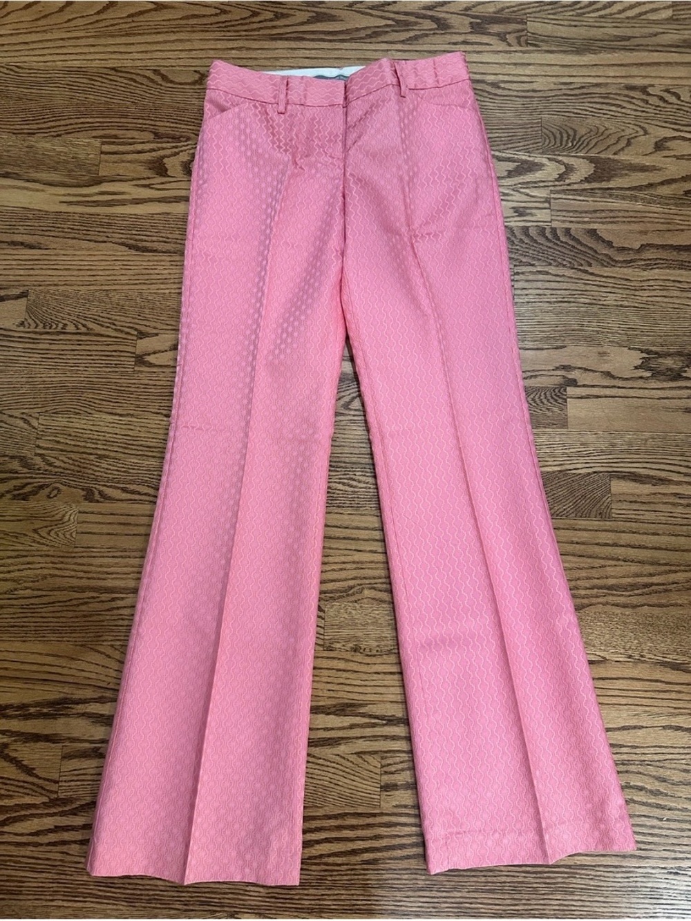 Express Design Studio Editor Pink Geometric print Pants
